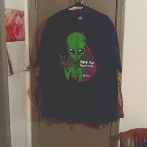 Save the humans  Oklahoma blood institute t shirts Medium x large our 2 xxlarge